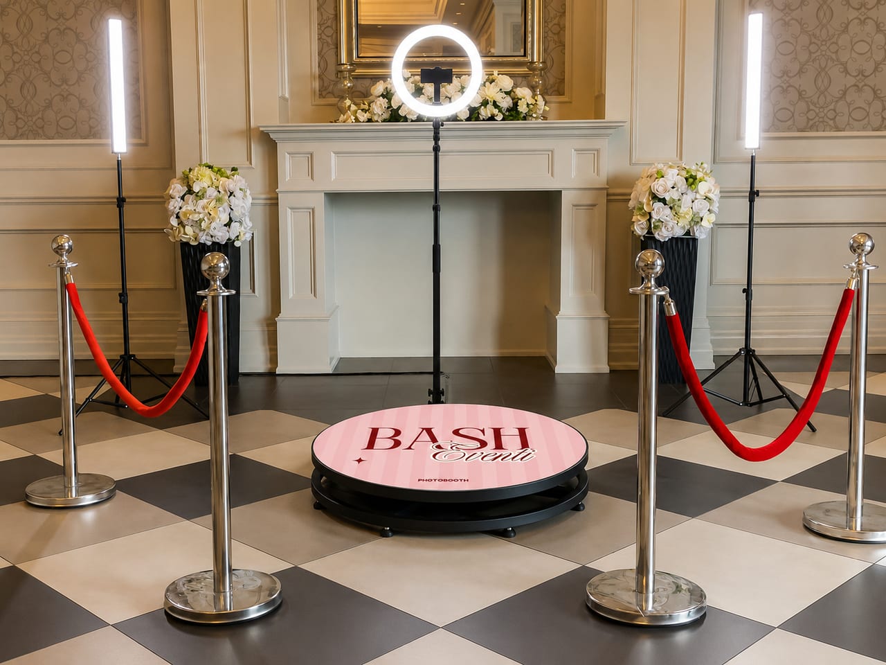 Bash Eventi 360 video booth in action — Sofia, Bulgaria